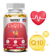 CoQ-10 400mg 120 Capsules Coq10 Co Q10Coenzyme Heart Energy Support Heart Health