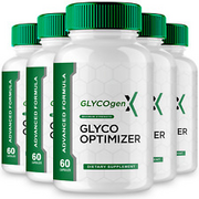 (5 Pack) Glyco Optimizer GlycogenX Pills Blood Formula Supplement (300 Capsules)