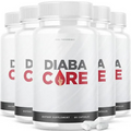 5 PACK Diabacore for Blood Sugar Support Supplement Diaba Core Pills (5 Pack - 3