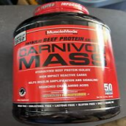 MuscleMeds Carnivor Mass Anabolic Beef Protein Gainer, Chocolate P-Butter -5.9lb