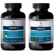 Energy powder - GRAVIOLA – SPIRULINA COMBO - chlorella spirulina tablets