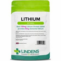 Lindens Lithium 5mg Tablets from Lithium Orotate 131mg for Mood and Brain Health