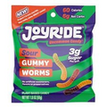 JOYRIDE by Project 7 Keto Gummies, Sour Gummy Worms â€“ Keto Candy with 3g Sugar