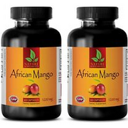 Weight Control Support - AFRICAN MANGO EXTRACT - Energy Refuel - 2 Bottles 120 C
