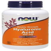 NOW Foods Hyaluronic Acid 100mg Double Strength Joint Support 2 Sizes Capsules
