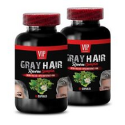 Premium Hair Support: Saw Palmetto Berries, PABA in GRAY HAIR REVERSE Complex -