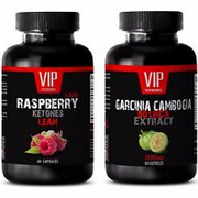 Metabolism nutrition - RASPBERRY KETONES – GARCINIA CAMBOGIA COMBO - raspberry