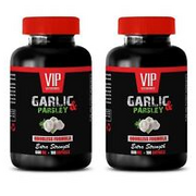 garlic supplement - ODORLESS GARLIC & PARSLEY 600mg - cholesterol relief 2B