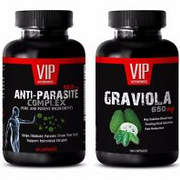 Immune system support - ANTI PARASITE - GRAVIOLA 2B COMBO - graviola fruit extra