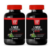 liver detoxifier & regenerator - LIVER DETOX & CLEANSE - burdock root - 2 Bottle