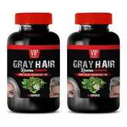 hair grow max - GRAY HAIR REVERSE - mens anti aging 2 BOTTLE