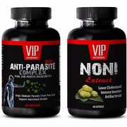 Parasite liver cleanse - ANTI PARASITE – NONI COMBO - papaya enzyme tablets