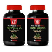 hemp supplements - COLD PRESSED HEMP SEED OIL 700MG 2B - supports immune system