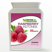 MAX Strength Raspberry Ketones HIGH 600mg Potent Strong Fat Burn Diet BOTTLE