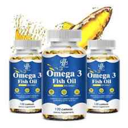 3600Mg Omega 3 Fish Oil Capsules 3X Strength 2160Mg EPA & DHA, Highest Potency