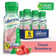 Glucerna Hunger Smart Diabetic Protein Shake, Classic Strawberry, new
