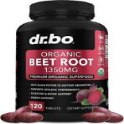Organic Beet Root Capsules Supplements - 1350mg Beetroot Powder Extract Pills...