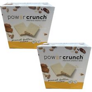 2 Packs Power Crunch Protein Energy Bar, Peanut Butter Creme, 12 Bars, 1.4 oz