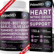 Prime MD Heart Nitric Oxide Circulatory Lipid Support 120 Ct.