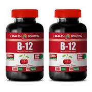 brain booster - METHYLCOBALAMIN B-12 - super immune supporter wellness 2 BOTTLE