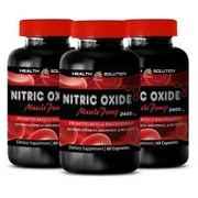 Sport dietary supplements NITRIC OXIDE MUSCLE PUMP 2400 Relaxes smooth muscle 3B
