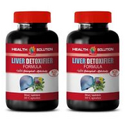 solarplast formula - Liver Detoxifier 825mg - dietary supplement 2 Bottles