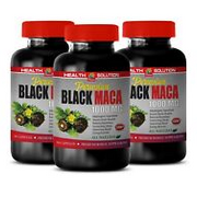 stamina supplements women - PERUVIAN BLACK MACA - maca maca capsules 3B
