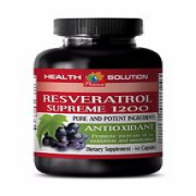 Resveratrol 250 RESVERATROL SUPREME ANTIOXIDANT Unique among antioxidants 1B