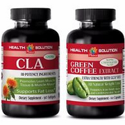 Antioxidant blend supplements - CLA - GREEN COFFEE GCA800 COMBO - cla belly Fat