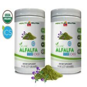 organic immunity supplement - ORGANIC ALFALFA GRASS POWDER 2B- organic vitamins