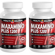 Muscle growth supplements for men - MAXAMINO PLUS 1200 2B - l-glutamine and l-ar