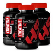 muscle gain supplements for men - CREATINE TRI-PHASE - creatine hcl - 3 Bottles