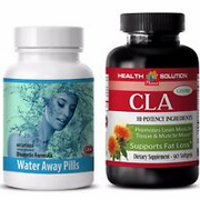 Immune system boost - WATER AWAY – CLA COMBO - green tea extract capsules