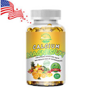 Zinc Calcium Magnesium & Vitamin D3 Supplement Immune Muscle Support Capsules