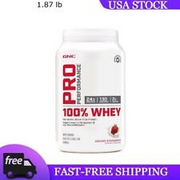 GNC Pro Performance 100% Whey Protein Powder, Creamy Strawberry, 25 Servings