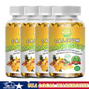 Calcium & Magnesium Capsules Vitamin D3 & Zinc High Potency Bone & Teeth Health