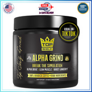 Top Shelf Grind Alpha Grind – Instant Maca Coffee for Men + Natural Energy + Bra