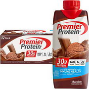 Premier Protein Shake, Chocolate, 30g Protein, 11 fl oz, 12 Ct,NEW