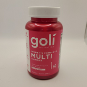 Goli Nutrition Women's Multivitamin Gummies 60Ct Dietary Supplement Exp 08/25