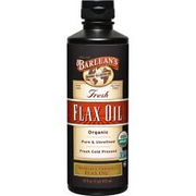 Barleans Fresh Flaxseed Oil from Cold Pressed Flax Seeds - 7640mg ALA Omega 3