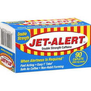 (3 pack) Jet-Alert Double Strength Caffeine 200 mg Caplets, 90 Ct