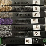Nepresso Capsules Variety Lot Of 62 - Different Flavors NEW (sun20)