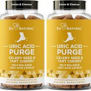 Uric Acid Flush–Effective Joint Support&Active Mobility–120 Soft Vegan Capsules