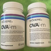 Modere OVA-m  Menopause Support HORMONES FREE!  Open Bottles 94 Capsules Total