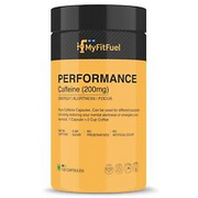 MyFitFuel Performance Caffeine | 200mg | mental alertness | 120 Capsules