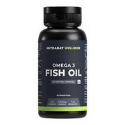 Nutrabay Wellness Omega 3 Fish Oil | 60 Capsules | 180 mg EPA & 120 mg DHA
