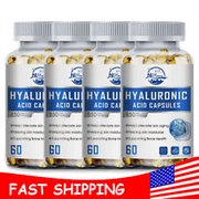 Hyaluronic Acid With Biotin Vitamin C - 250 mg Anti Aging Antioxidant 60 Pills