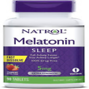 Melatonin 5 Mg Fast Dissolve Sleep Support Tablet - 90 per Pack - 2