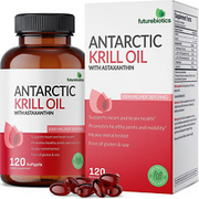 Futurebiotics Antarctic Krill Oil 1000Mg with Omega-3S EPA, DHA, Astaxanthin and