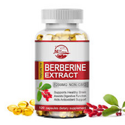 Berberine 1200mg - High Potency Berberine Capsules 120 Pcs - Blood Sugar Support